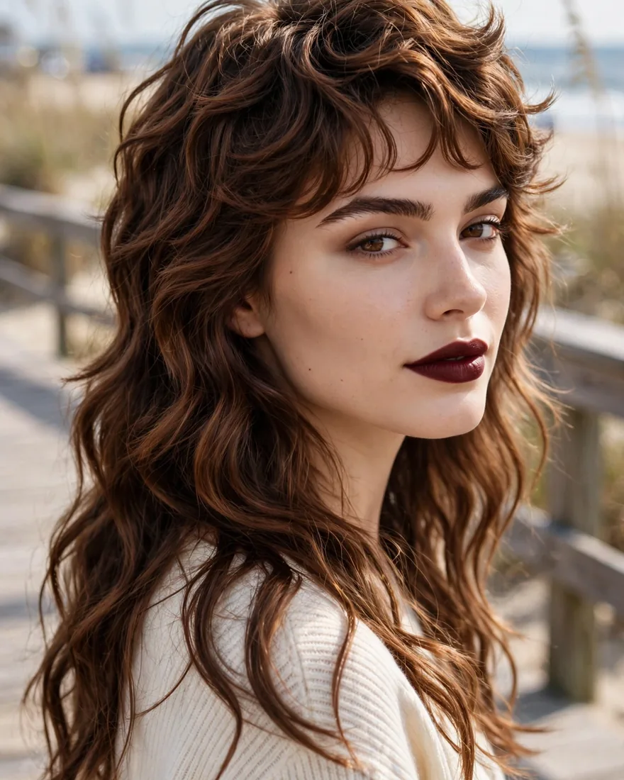 Wavy Soft Mullet